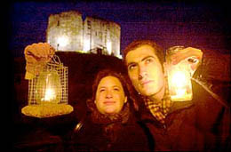 Jewish protest at Clifford's Tower